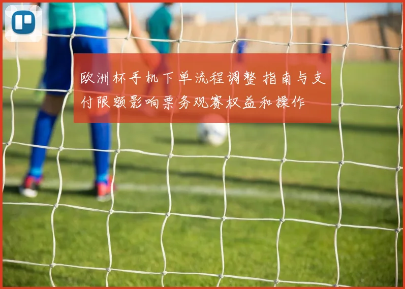 欧洲杯手机下单流程调整 指南与支付限额影响票务观赛权益和操作