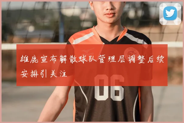雄鹿宣布解散球队管理层调整后续安排引关注